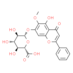 千層紙素A-7-0-β-D-葡萄糖醛酸苷