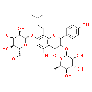 淫羊藿屬苷A；淫羊藿新苷A